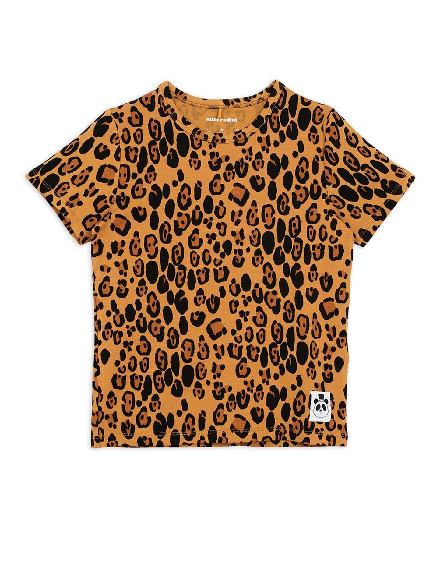 Basic Leopard Short Sleeve Tee
