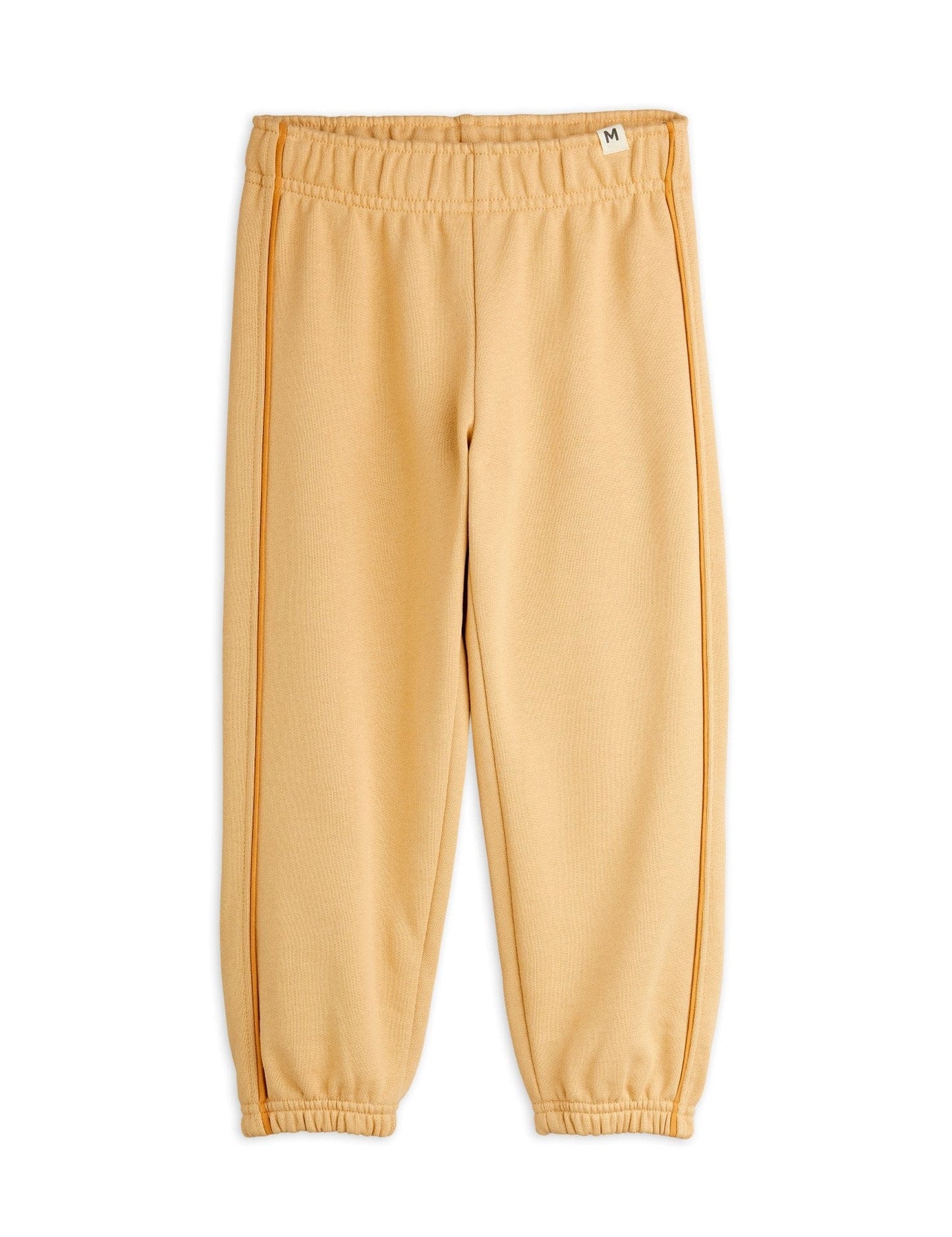 Plain Piping Sweatpants Beige