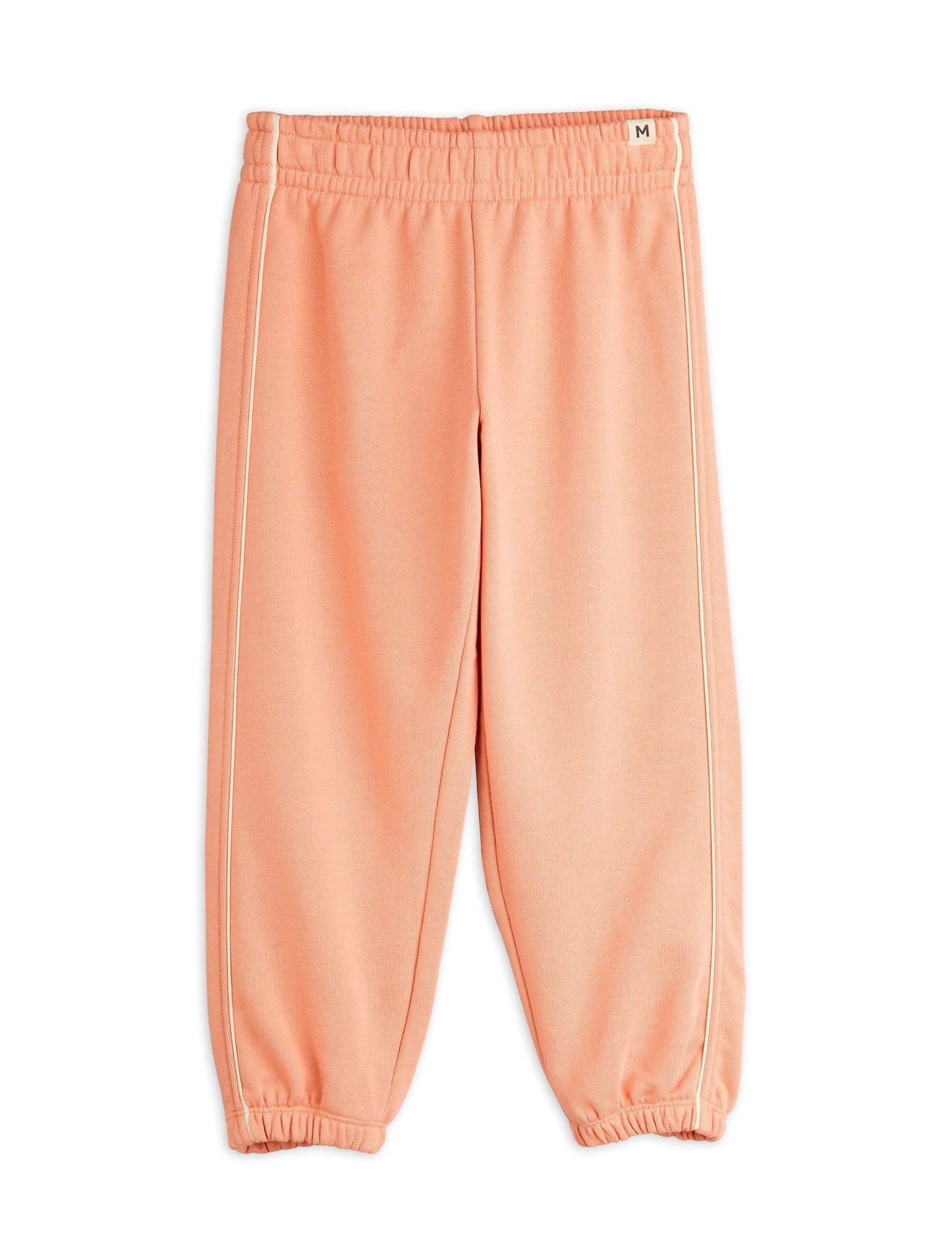 Plain Piping Sweatpants Pink