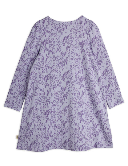 Mini Leopard Long Sleeve Dress