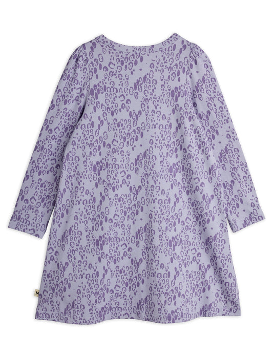 Mini Leopard Long Sleeve Dress