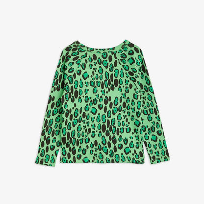 Leopard Raglan Long Sleeve Shirt