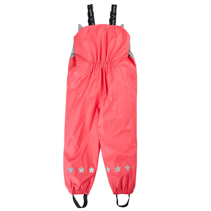 Frugi Character Puddle Buster Trousers Rhubarb/Cat