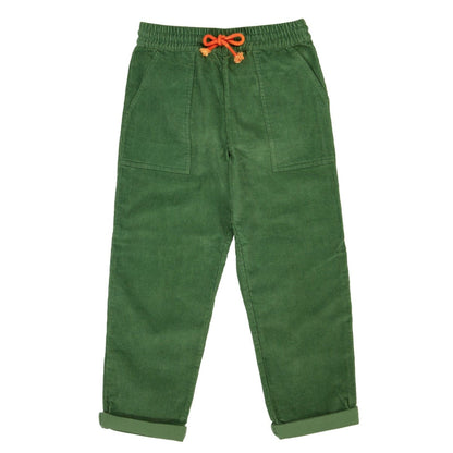 Cord Trousers Holly Green