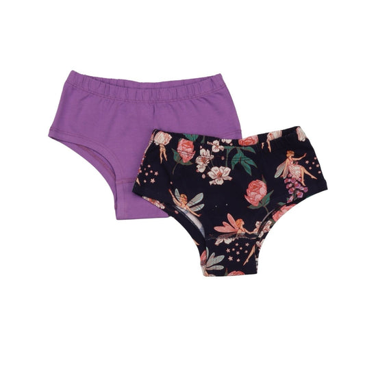 Fairies And Flowers Briefs 2 Pack