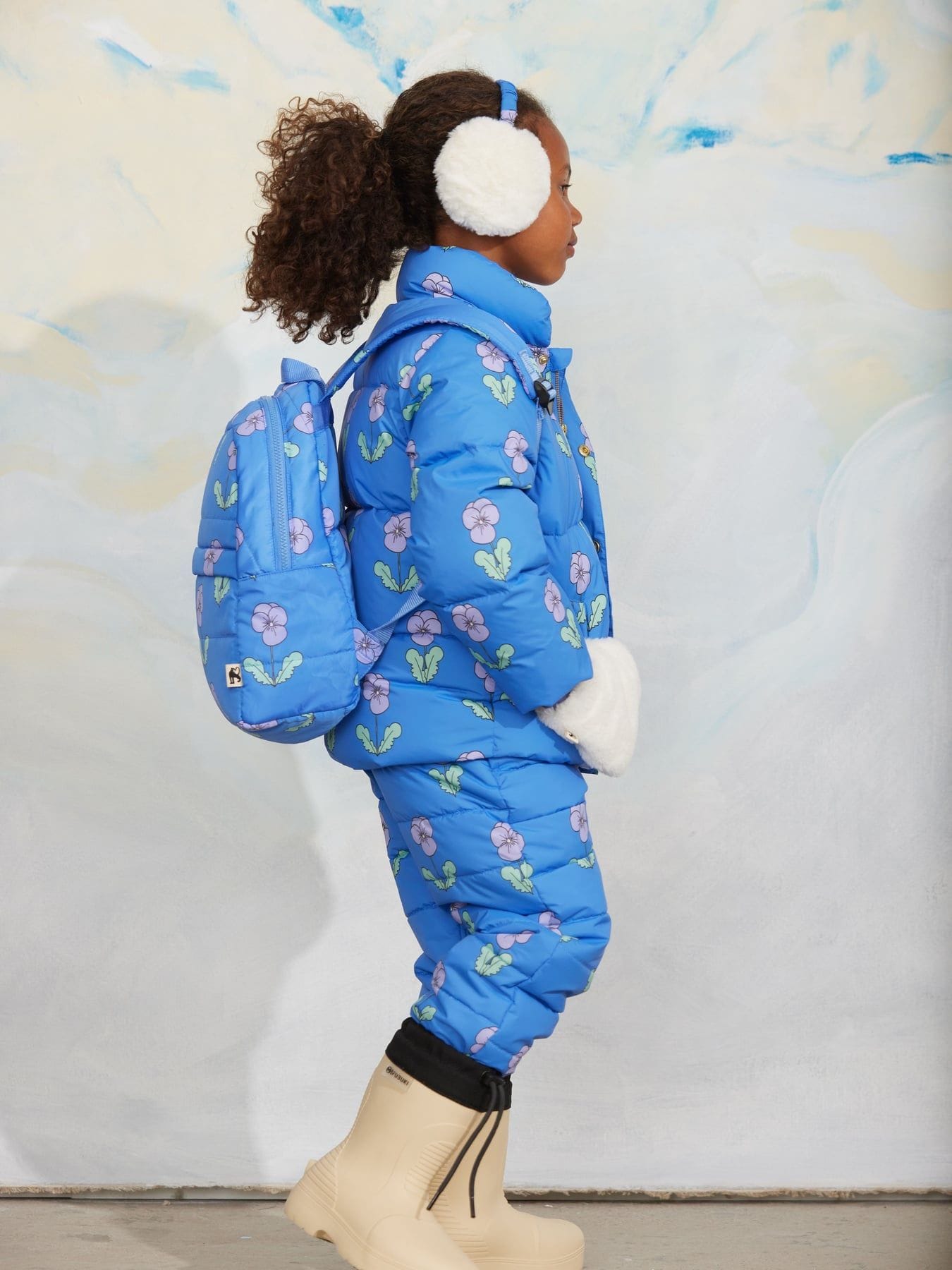 Mini Rodini Violas Padded  Backpack
