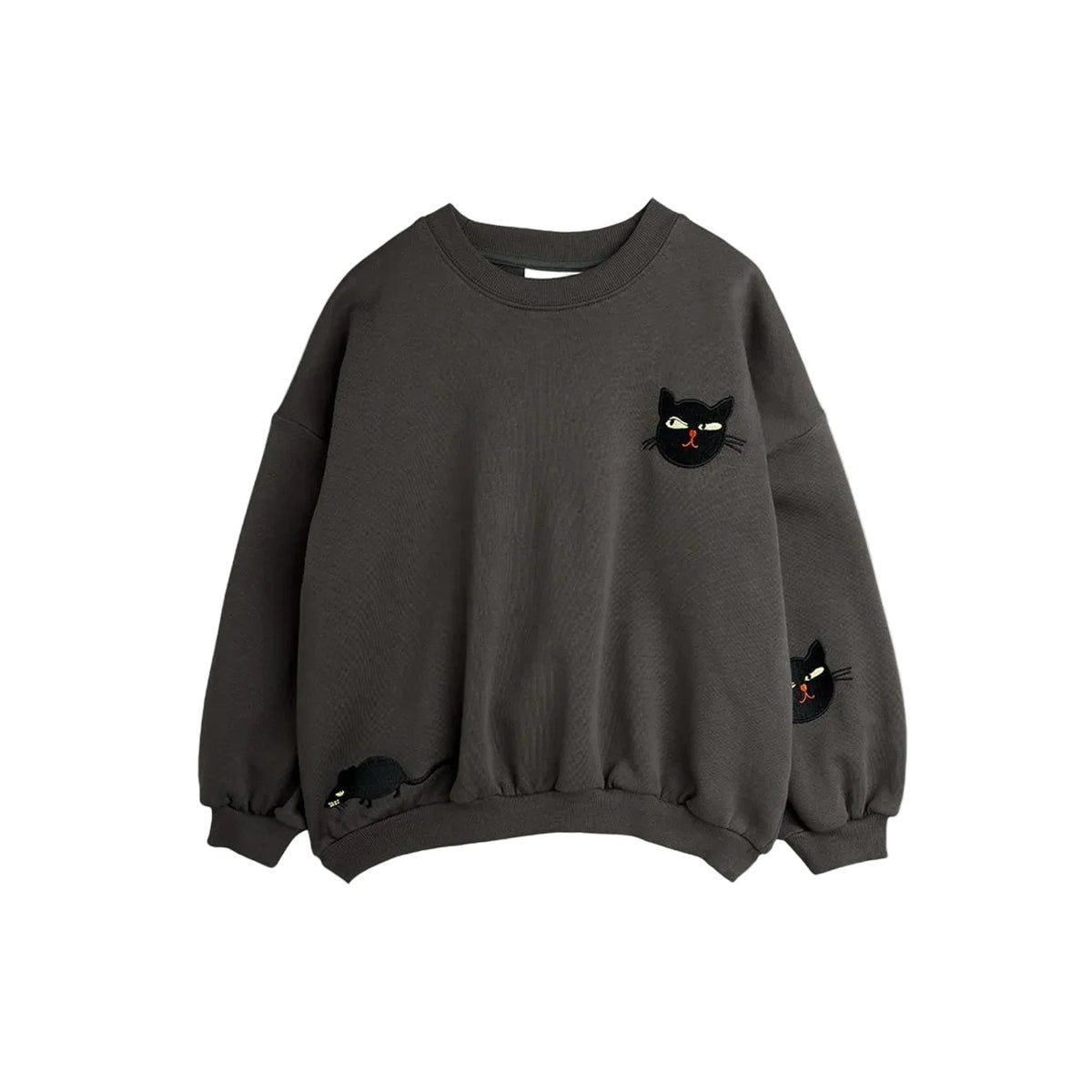 Mini Rodini Cat And Rat Embroidered Sweatshirt