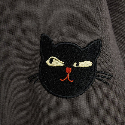 Mini Rodini Cat And Rat Embroidered Sweatshirt