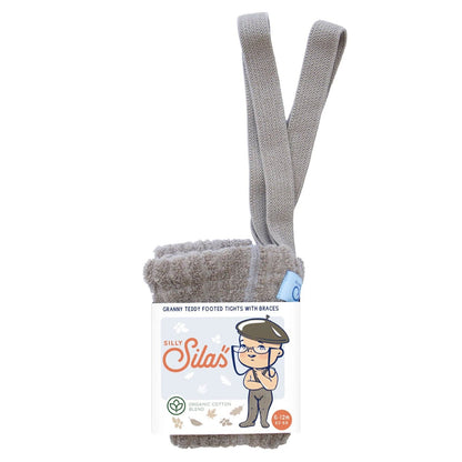 Granny Teddy Oyster Grey Footed