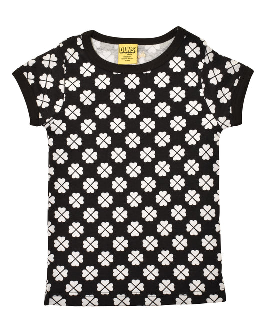 DUNS Clover Short Sleeve Shirt Black