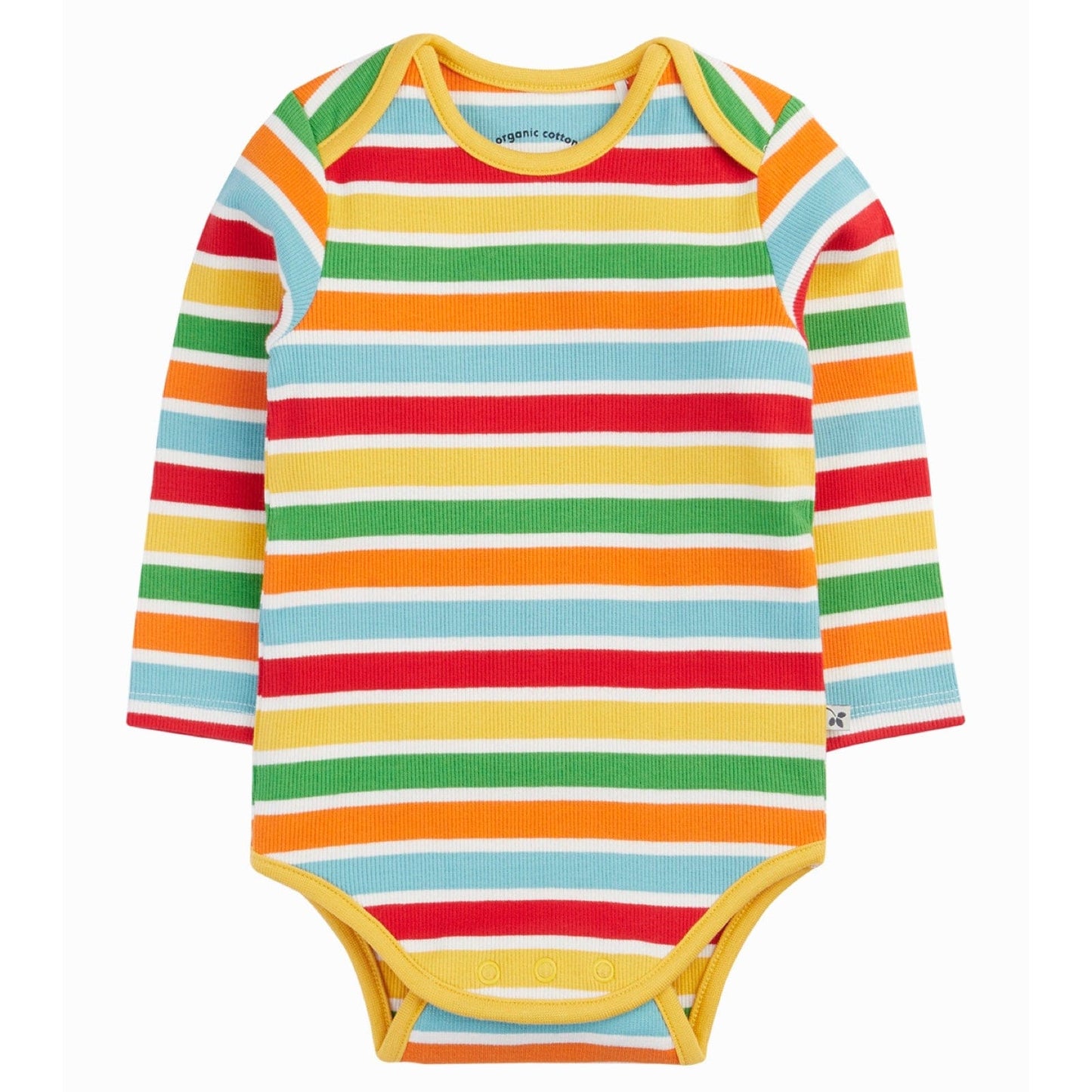 Little Rib 2 Pack Body Happy Rib Stripe/Bumblebee