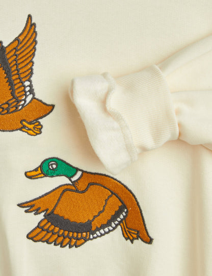 Ducks Embroidered Sweatshirt