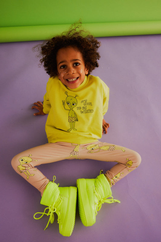 Kids Organic Cotton Jersey Leggings