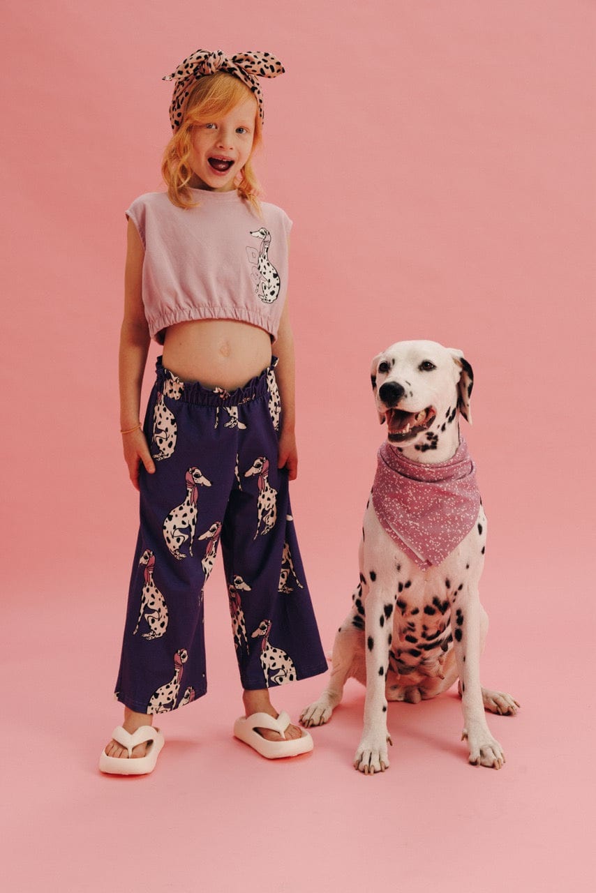 Dalmatian Plum Culottes