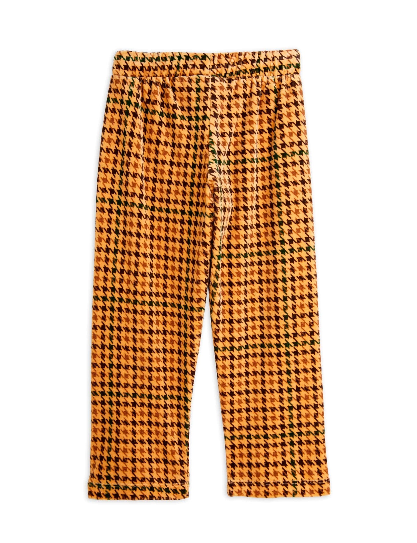 Dog Houndstooth Velour Pants