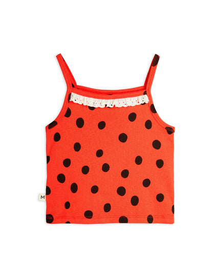 Dots Lace Tank Top