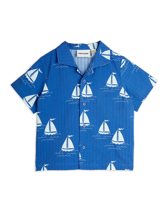 Sailing Boats Woven Shirt