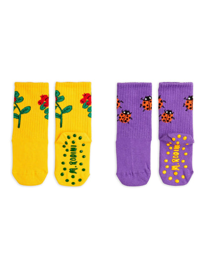 Lingonberry Anti-Slip Socks 2 Pack [only EU 28-31 left]