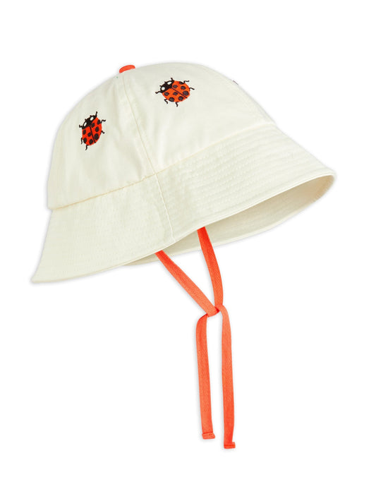 Ladybug Embroidered Sun Hat