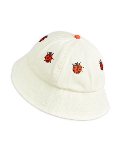 Ladybug Embroidered Sun Hat