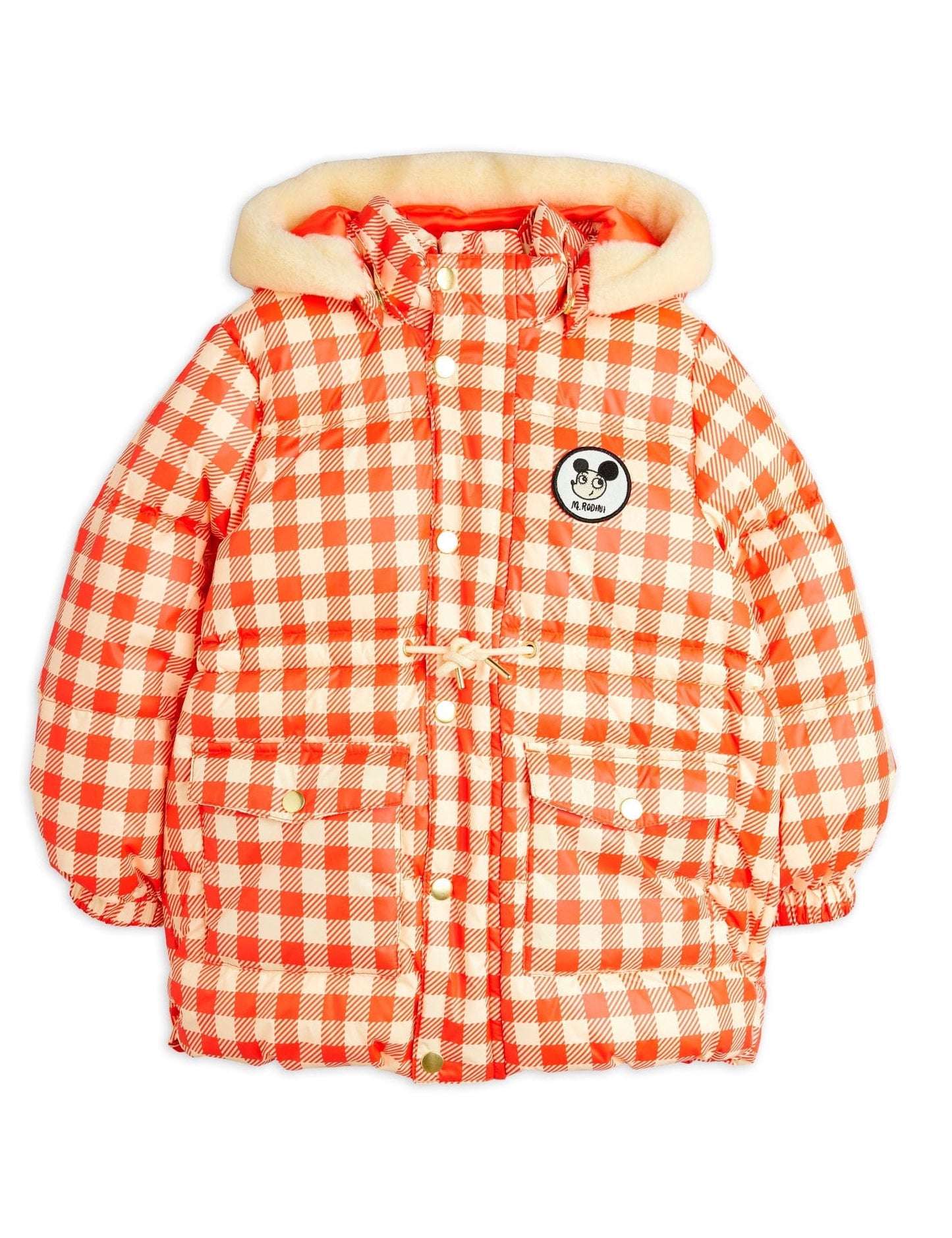 Ritzratz Patch Gingham Heavy Puffer