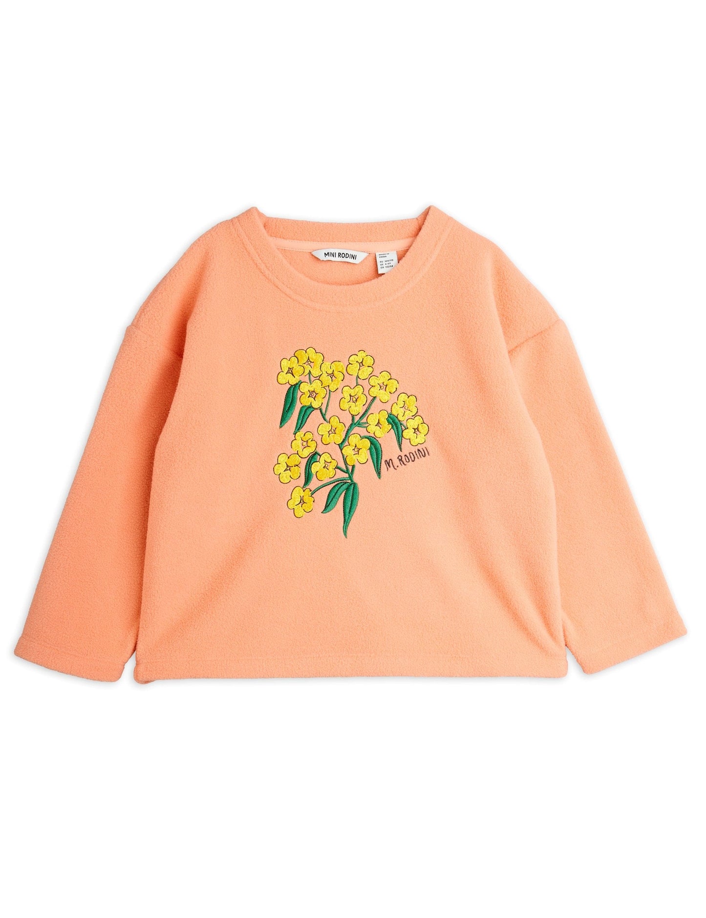 Alpine Flowers Fleece Long Sleeve Top