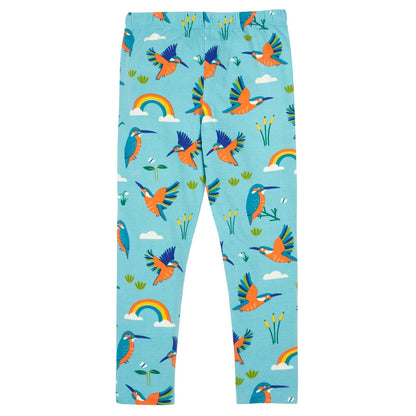 Libby Printed Leggings Kingfisher Skies