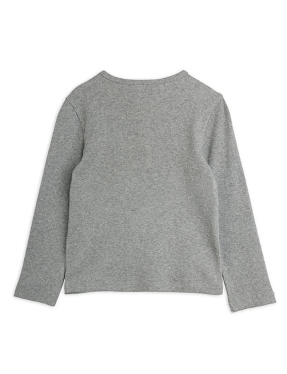 Mini Rodini Rabbit Application Long Sleeve Top