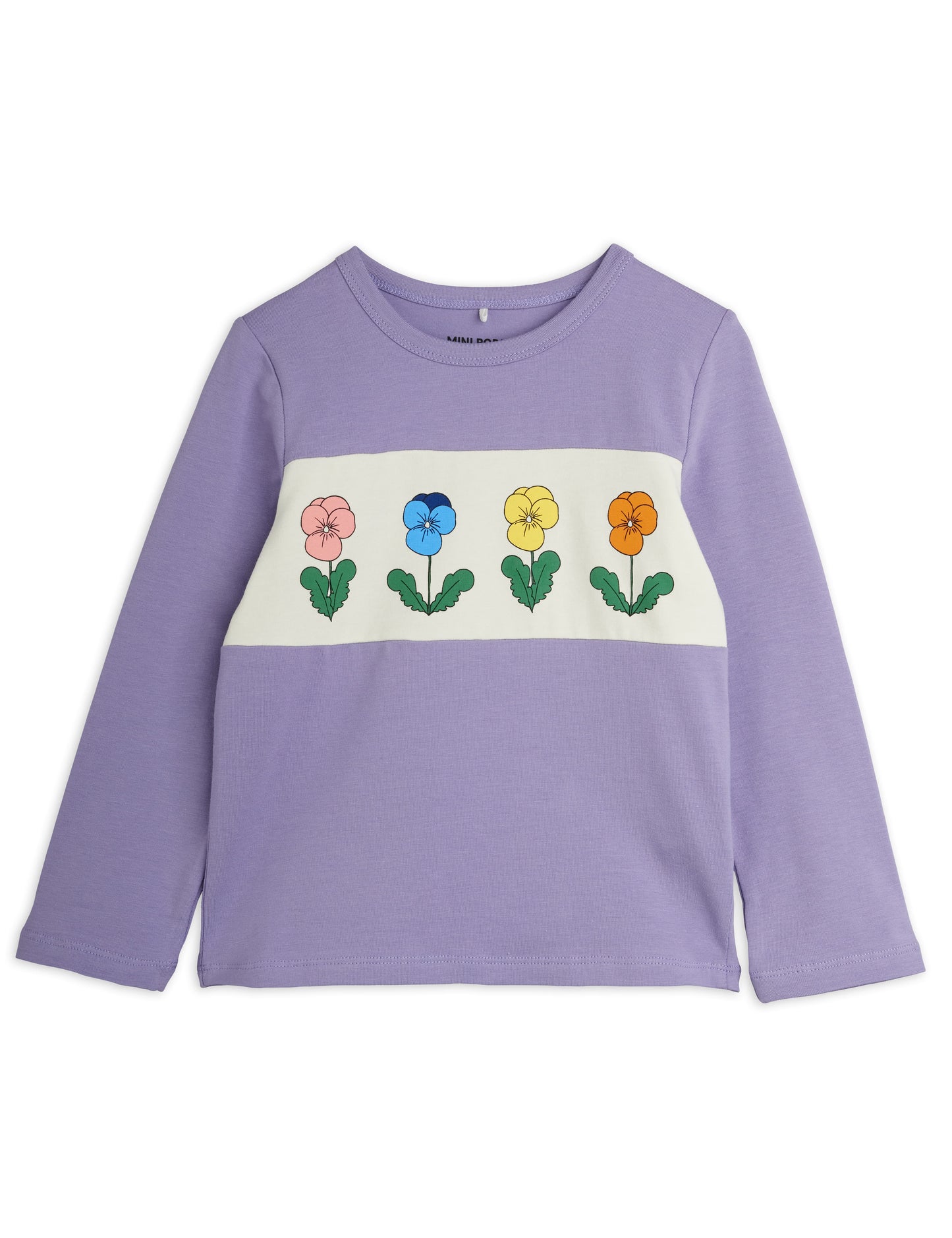 Violas Panel Long Sleeved Top
