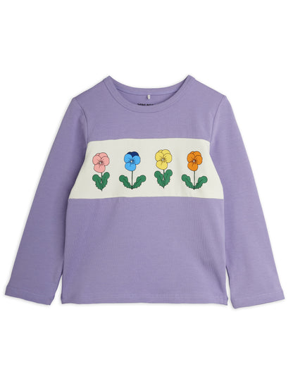 Violas Panel Long Sleeved Top
