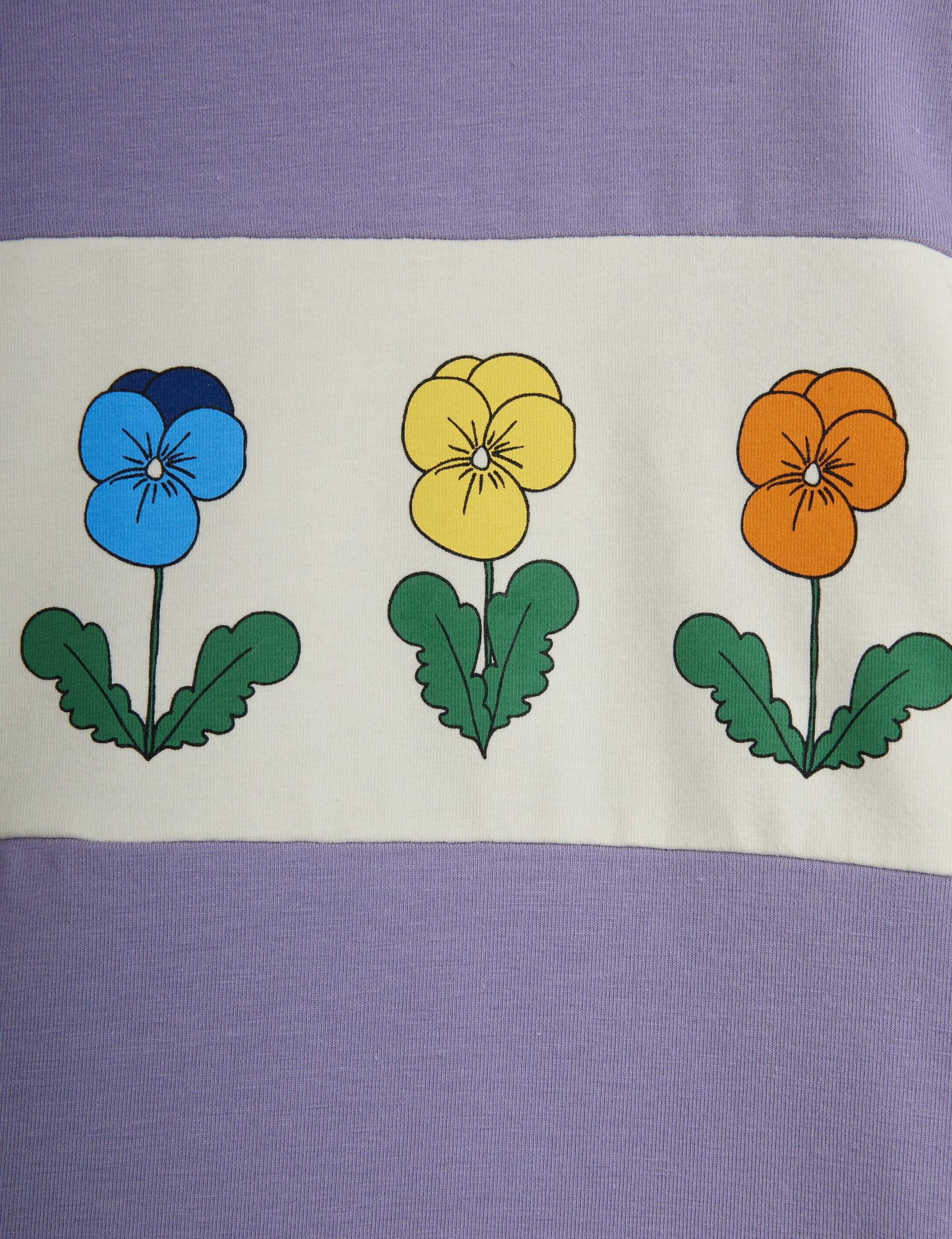 Violas Panel Long Sleeved Top