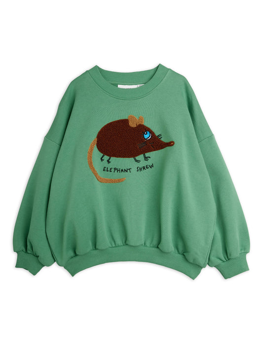 Mini Rodini Elephant Shrew Chenille Sweatshirt