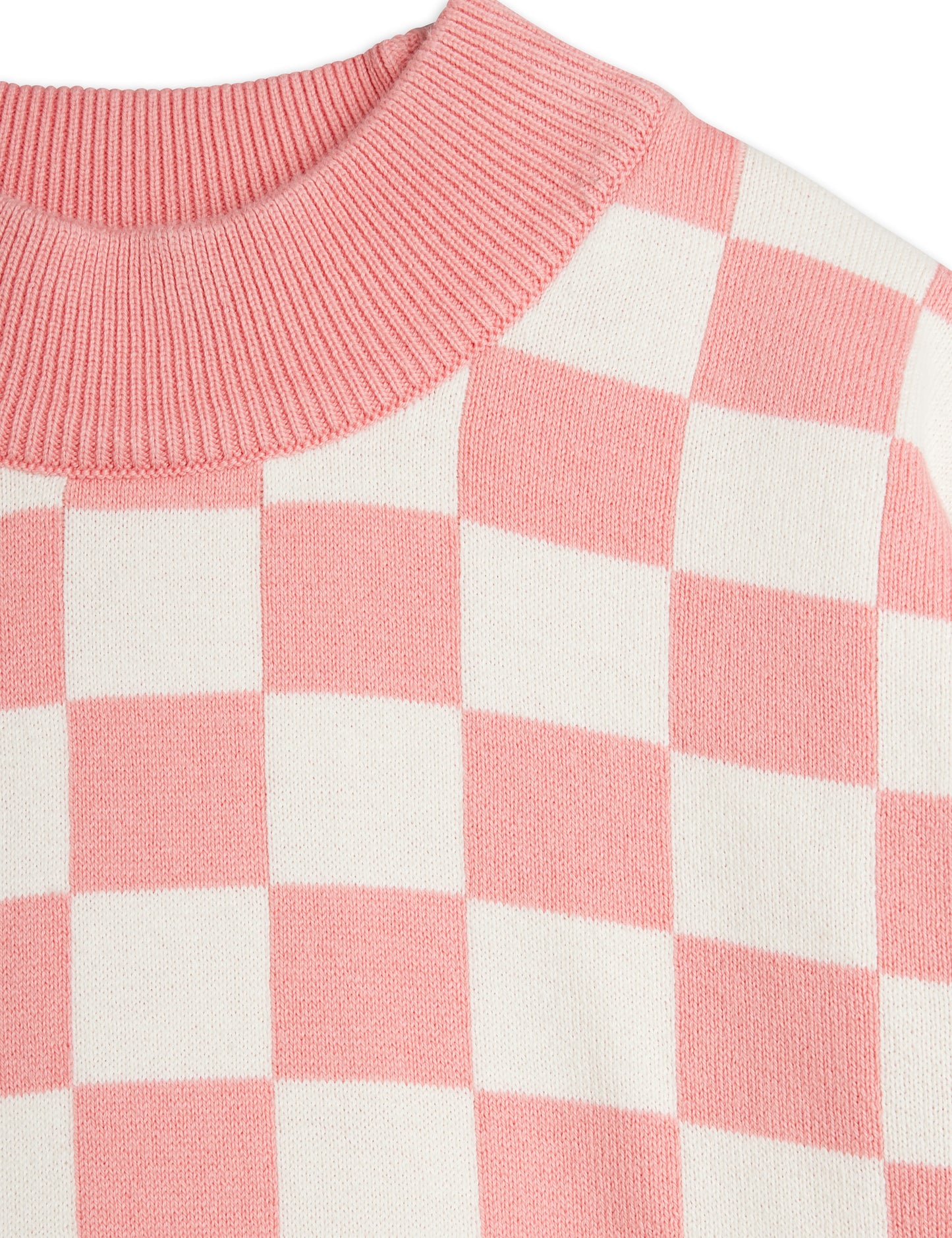 Chess Check Knitted Sweater