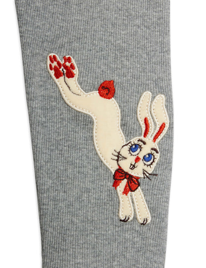 Mini Rodini Rabbit Application Leggings