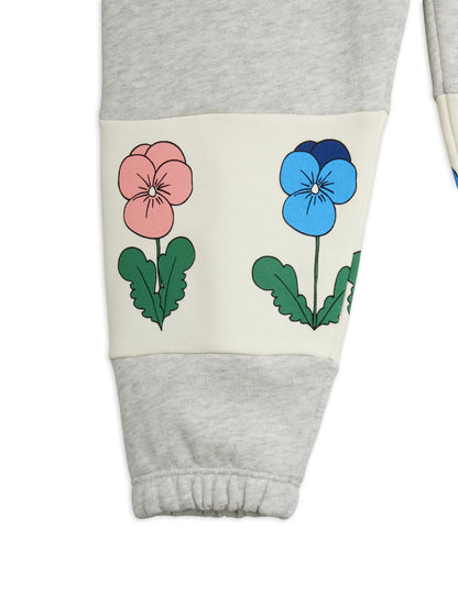 Violas Panel Sweatpants Grey Melange