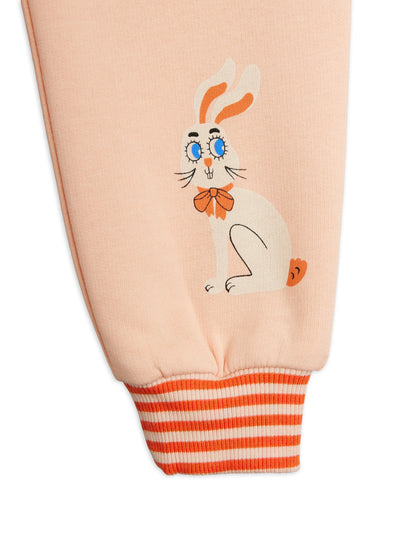 Rabbit Cuffed Sweatpants Pink