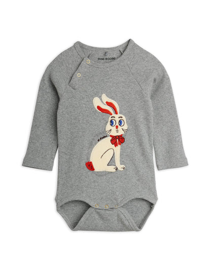 Mini Rodini Rabbit Application Long Sleeve Body