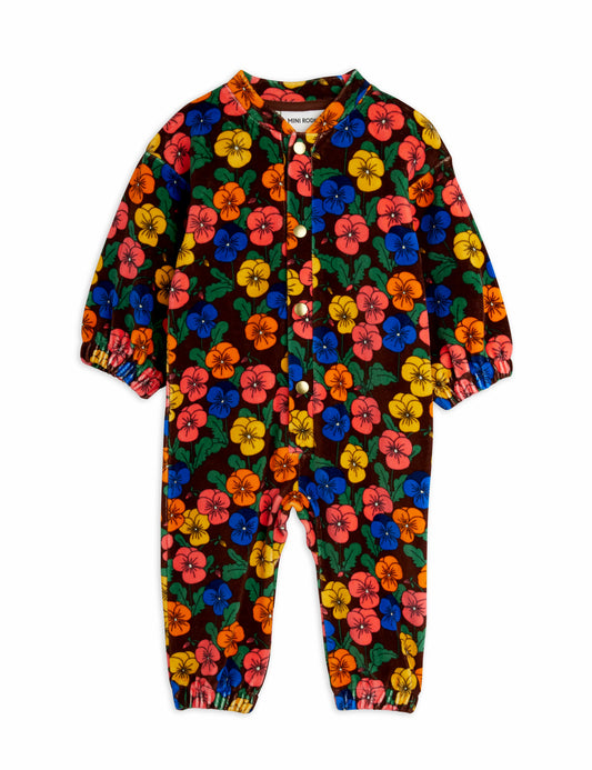 Violas Velour Onesie