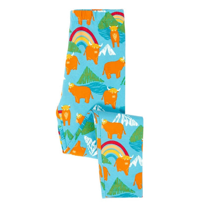 Libby Printed Leggings Highland Coos