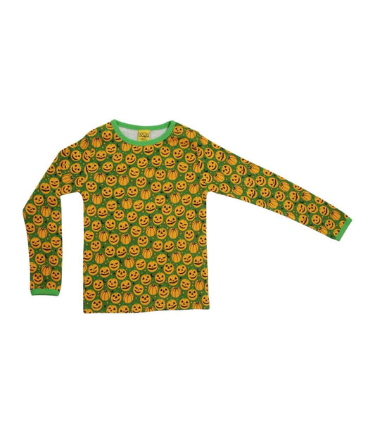 Pumpkin Long Sleeve Shirt Green