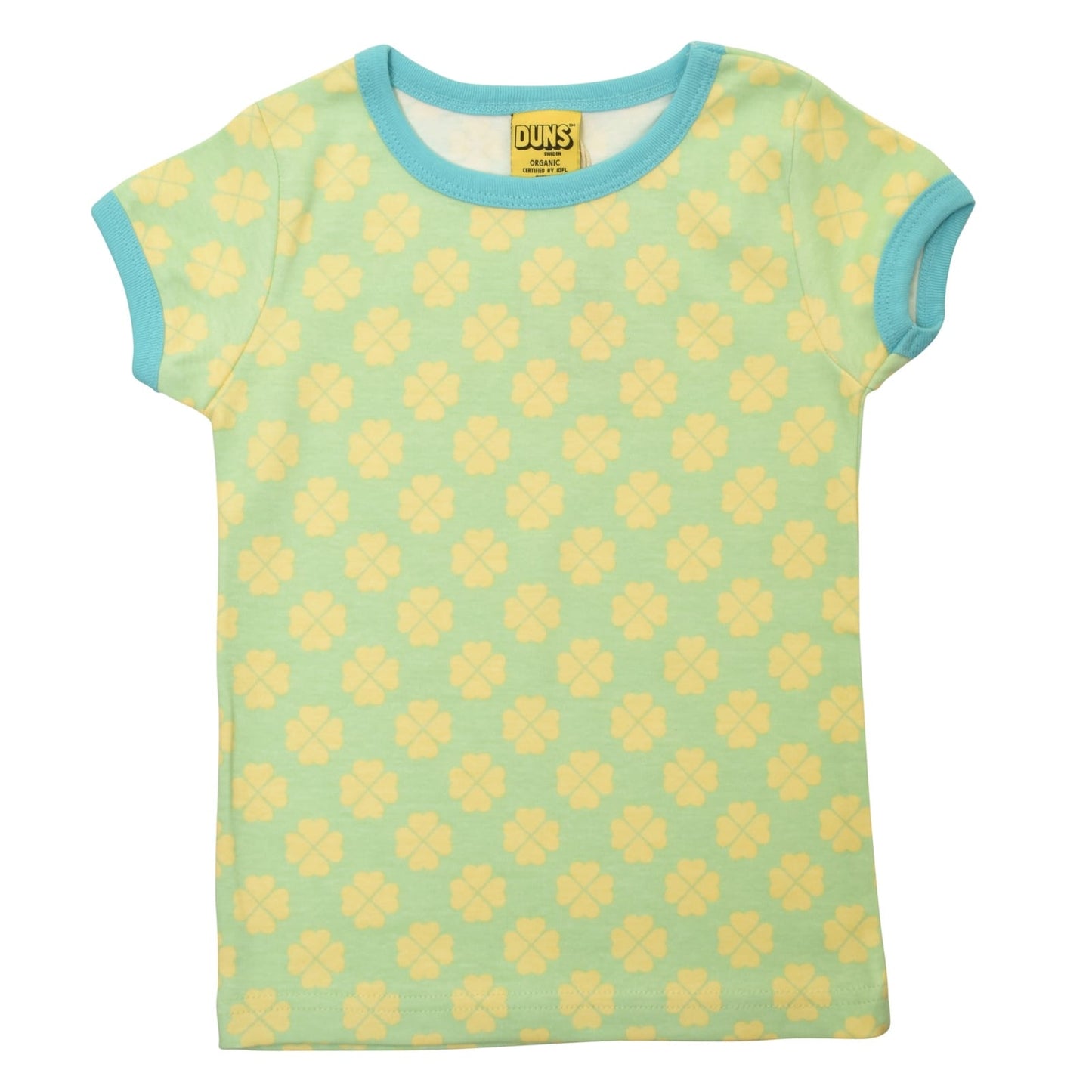 DUNS Clover Short Sleeve Shirt Green Ash