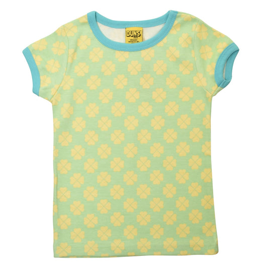 DUNS Clover Short Sleeve Shirt Green Ash