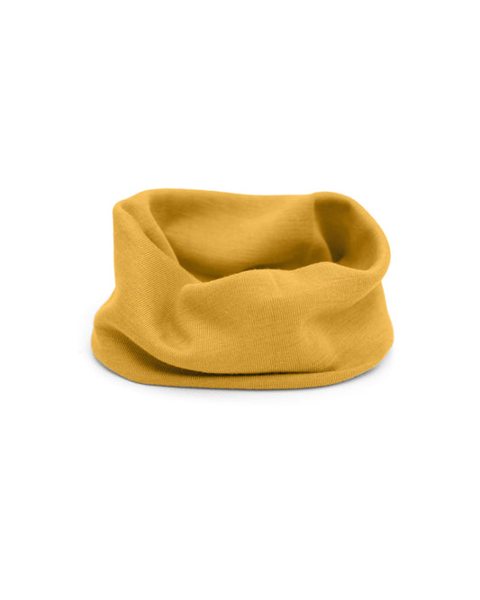 Engel Natur Organic Wool & Silk Loop Scarf Saffron