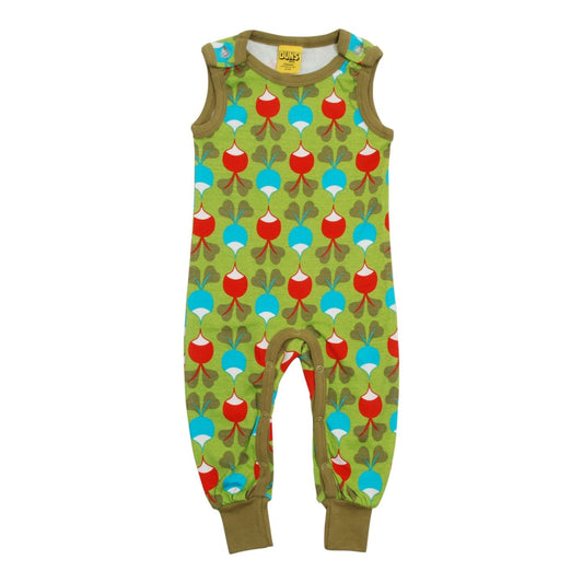 Big Radish Dungarees Green[only 4-6 & 12-18 Months left]