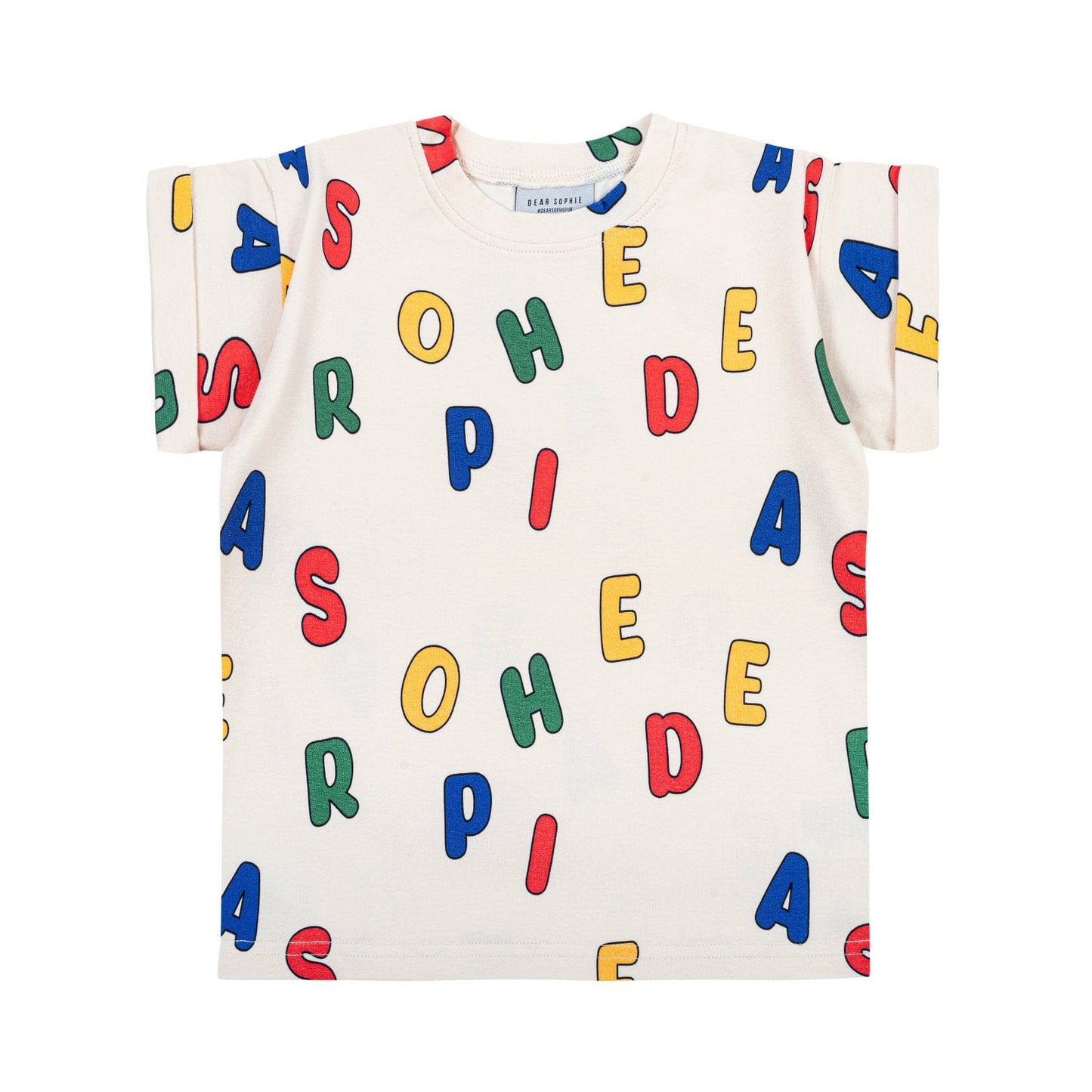 Dear Sophie Alphabet Short Sleeve Shirt