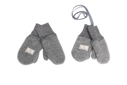 Pickapooh Merino Fleece Mitten Grey