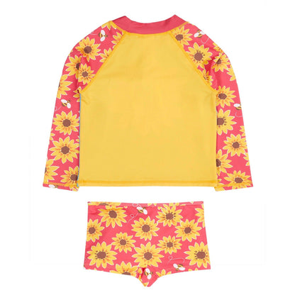 Rachel Rash Vest Set Watermelon Sunflowers
