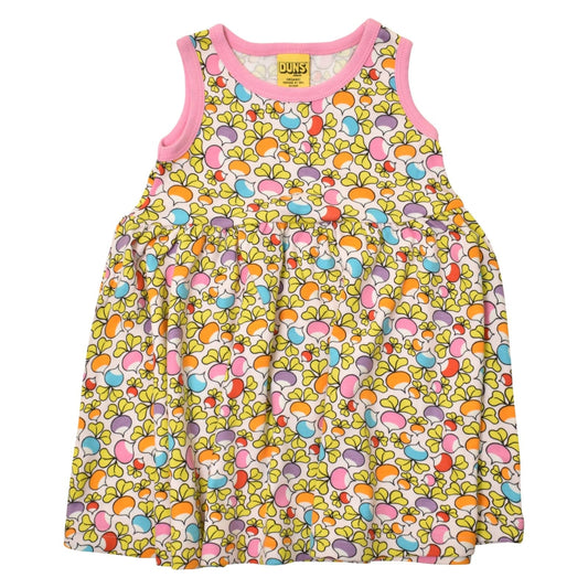 Jumbled Radish Sleeveless Gather Dress