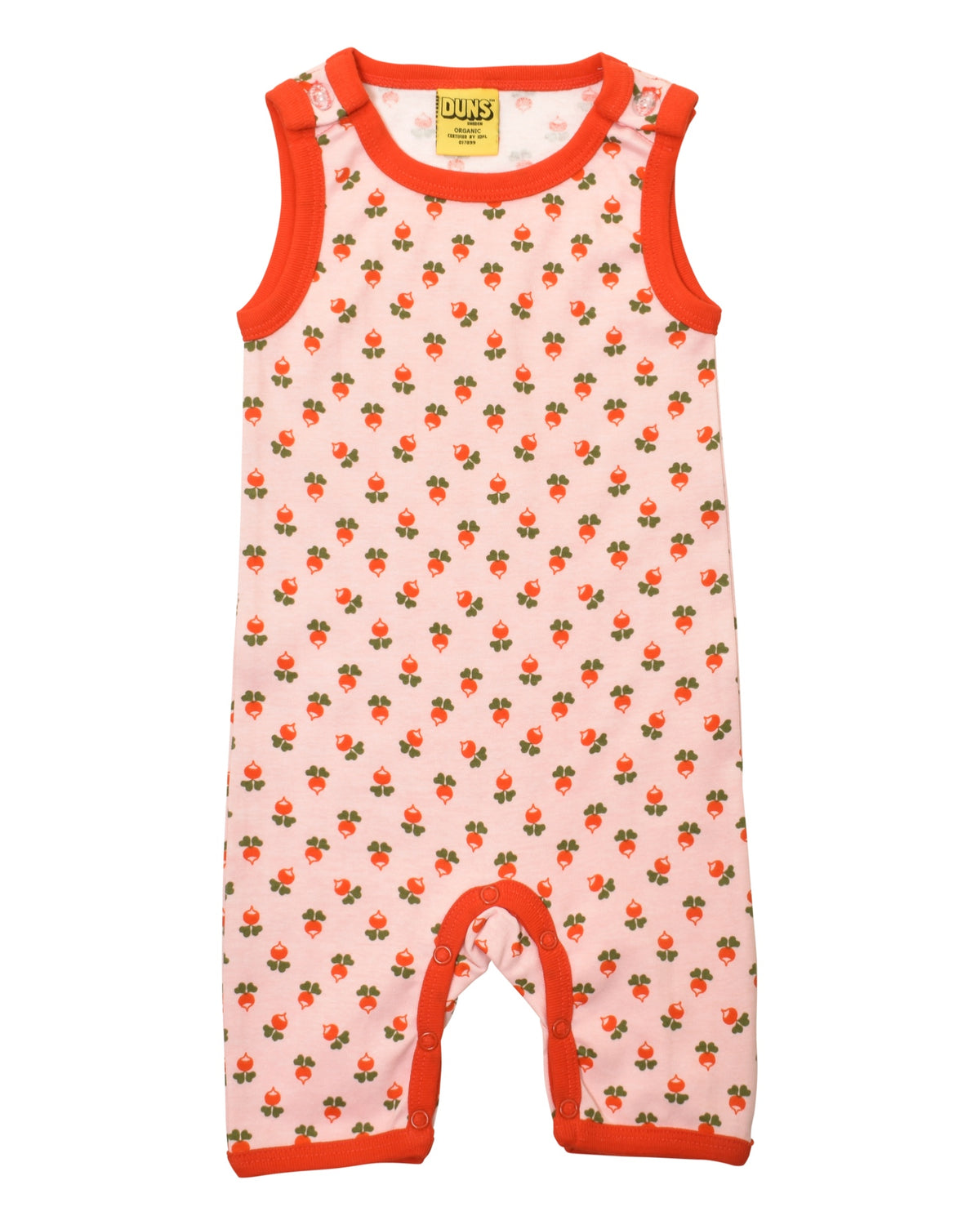 DUNS Tiny Radish Playsuit Strawberry Cream