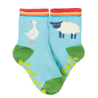 Grippy Socks 2 Pack Happy Farm